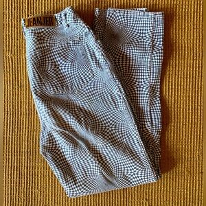 Rare Vintage Jeanjer 1980s Optical Illusion Jeans, Women’s 2-3
